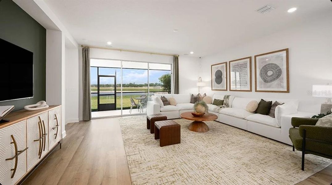 Furnished interior view inside a new home in Windward Preserve, Cocoa (Image 8).