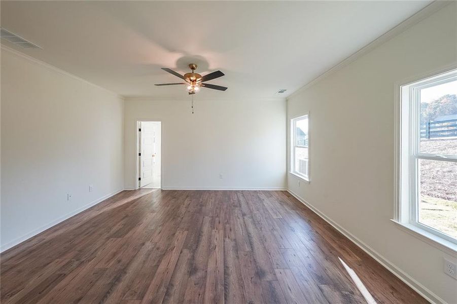 Spacious, unfurnished interior of a new home in , Dawsonville (Image 30).