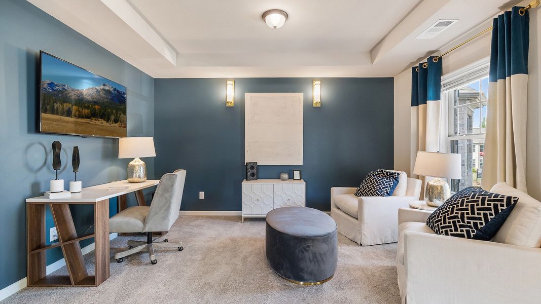 Furnished interior view inside a new home in Camp Creek Village, Atlanta (Image 35).