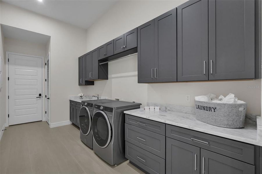 Furnished interior view inside a new home in , Kissimmee (Image 19). Furnished interior view inside a new home in , Kissimmee (Image 19).