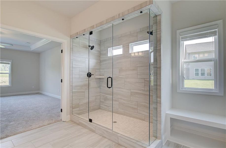 Furnished interior view inside a new home in , Hoschton (Image 13). Furnished interior view inside a new home in , Hoschton (Image 13).