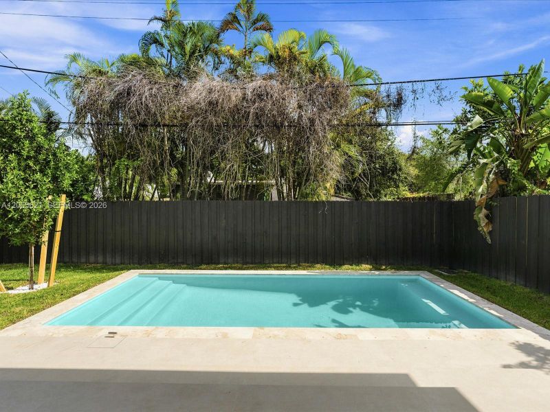 Exterior details and patio area of a home in , Miami (Image 27). Exterior details and patio area of a home in , Miami (Image 27).