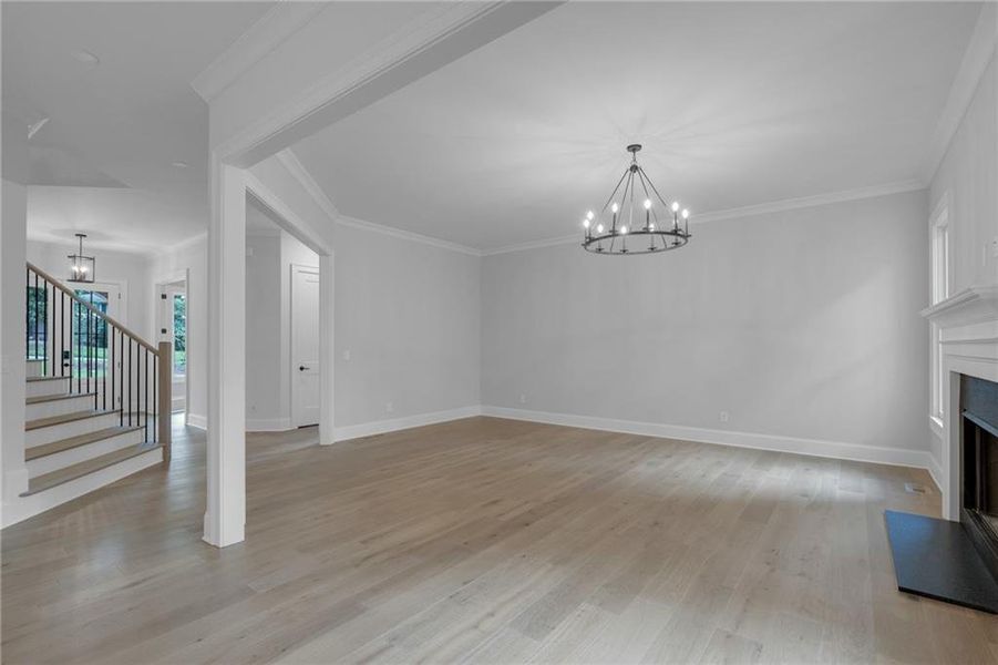 Spacious, unfurnished interior of a new home in , Atlanta (Image 43).