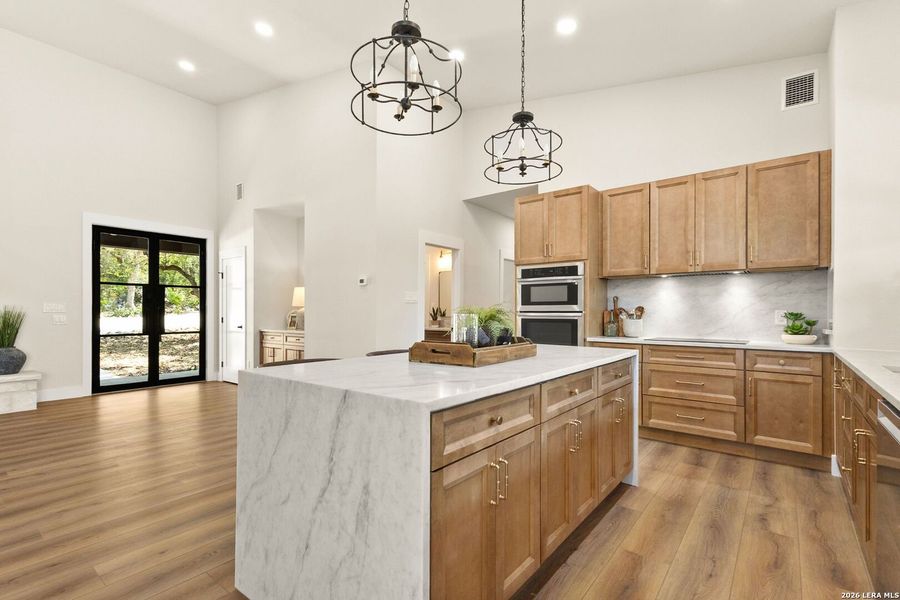 Furnished interior view inside a new home in , New Braunfels (Image 4).