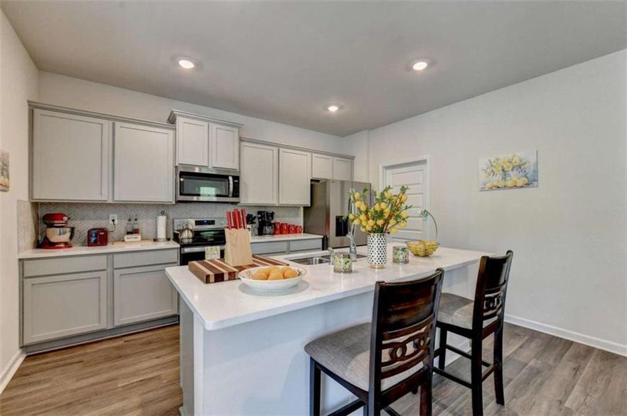 Furnished interior view inside a new home in Twin Lakes, Hoschton (Image 16).
