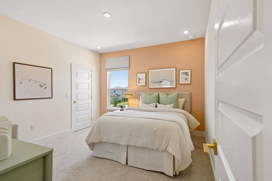 Furnished interior view inside a new home in Northlake at Ovation, Winter Garden (Image 46).