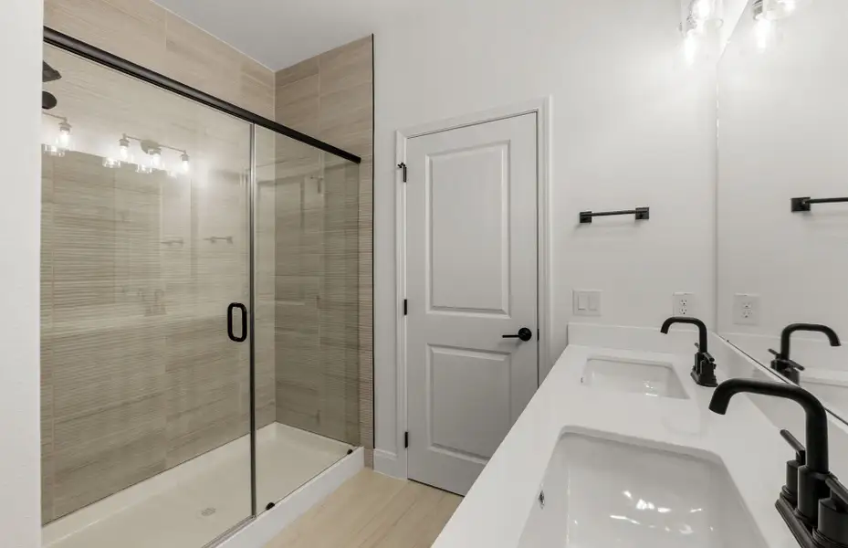 Furnished interior view inside a new home in Patterson Ranch, Georgetown (Image 6).