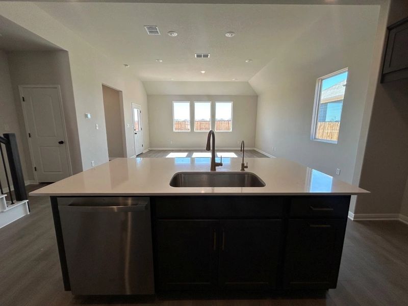 Furnished interior view inside a new home in Willow Springs, Buda (Image 6).