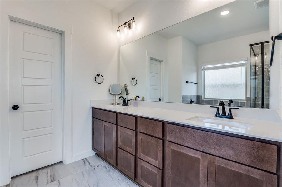 Furnished interior view inside a new home in Prairie Ridge at Goodland, Venus (Image 19).