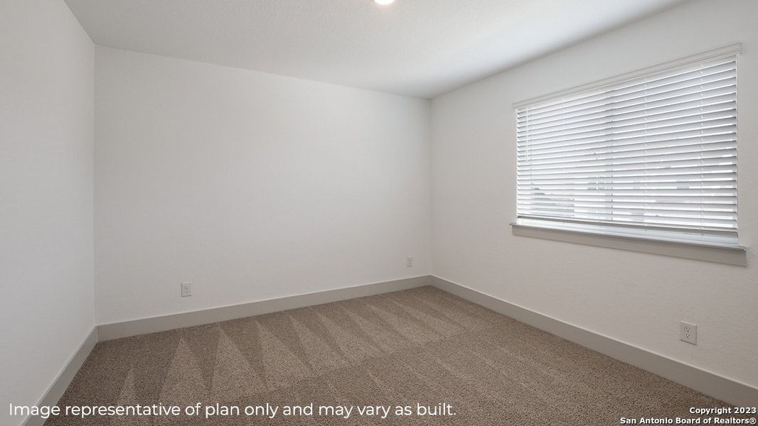 Spacious, unfurnished interior of a new home in Riverstone at Westpointe, San Antonio (Image 25).
