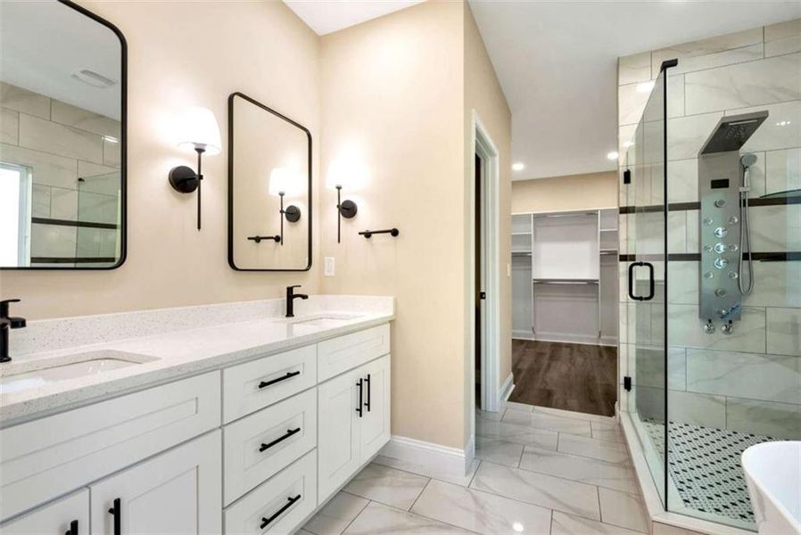 Furnished interior view inside a new home in , Jefferson (Image 5).