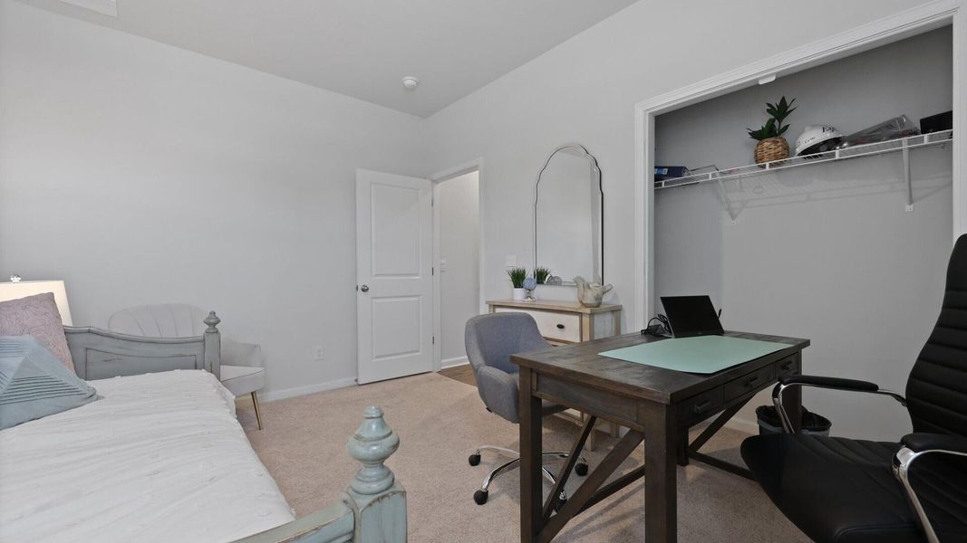 Furnished interior view inside a new home in Pine Hills at Cane Bay, Summerville (Image 32). Furnished interior view inside a new home in Pine Hills at Cane Bay, Summerville (Image 32).