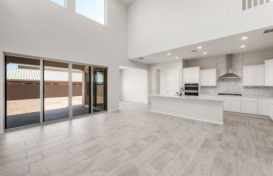 Spacious, unfurnished interior of a new home in Legado West, Queen Creek (Image 19).