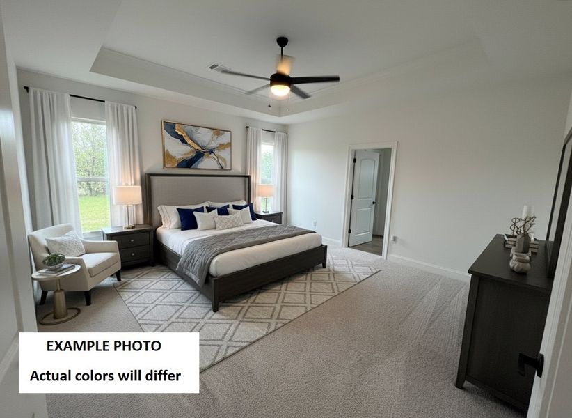 Furnished interior view inside a new home in Natureview, Freeport (Image 5). Furnished interior view inside a new home in Natureview, Freeport (Image 5).