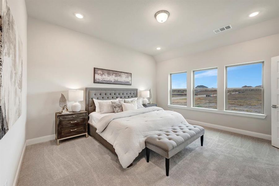 Furnished interior view inside a new home in Talia – Garden Series, Mesquite (Image 17).
