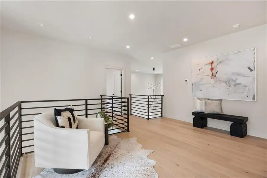 Furnished interior view inside a new home in , Sandy Springs (Image 37).