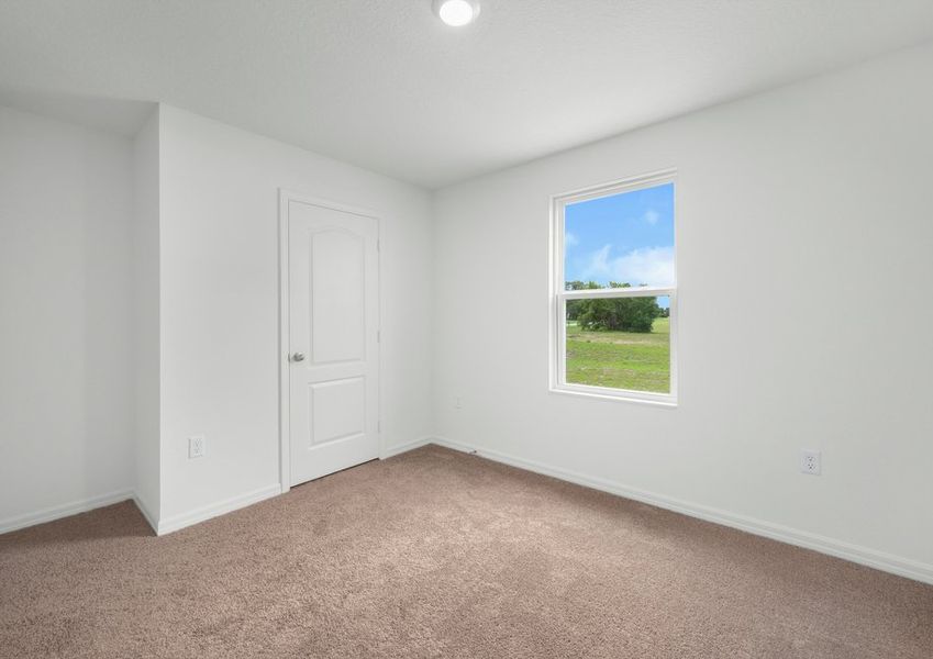 The Driftwood features 3 spacious secondary bedrooms