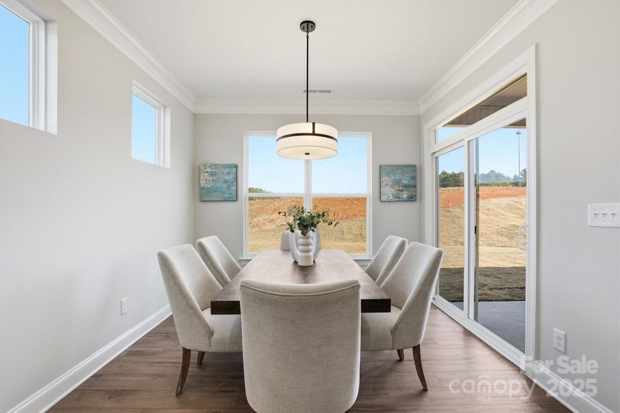 Furnished interior view inside a new home in Carrington, Stanley (Image 17).