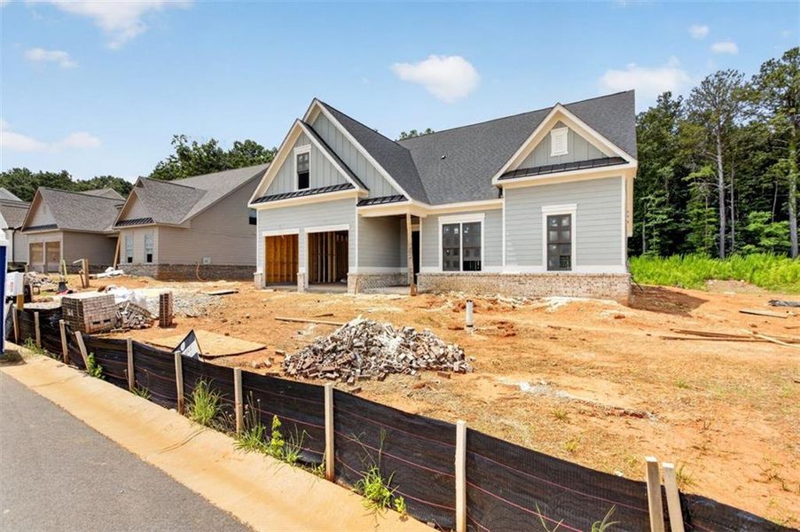 In-progress construction of a new home in , Statham, GA (Image 6). In-progress construction of a new home in , Statham, GA (Image 6).