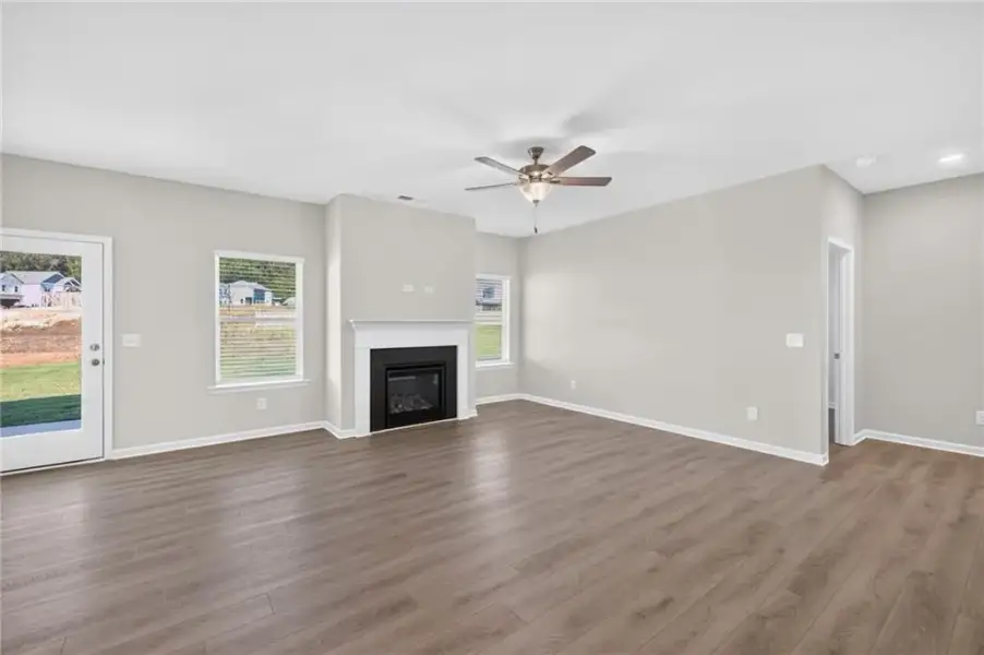 Spacious, unfurnished interior of a new home in The Stiles, Cartersville (Image 23). Spacious, unfurnished interior of a new home in The Stiles, Cartersville (Image 23).