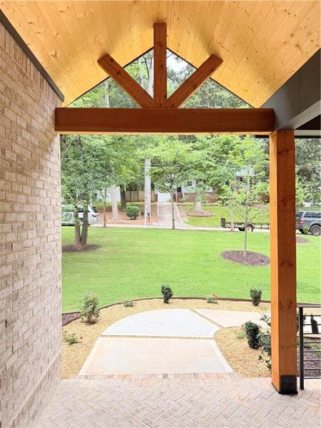 Exterior details and patio area of a home in , Decatur (Image 2). Exterior details and patio area of a home in , Decatur (Image 2).