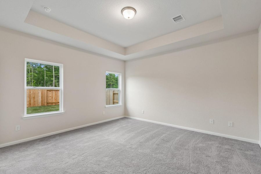 The Pearson- Primary Suite with Tray Ceiling