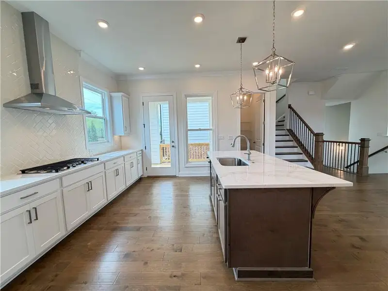 Furnished interior view inside a new home in , Cumming (Image 7).
