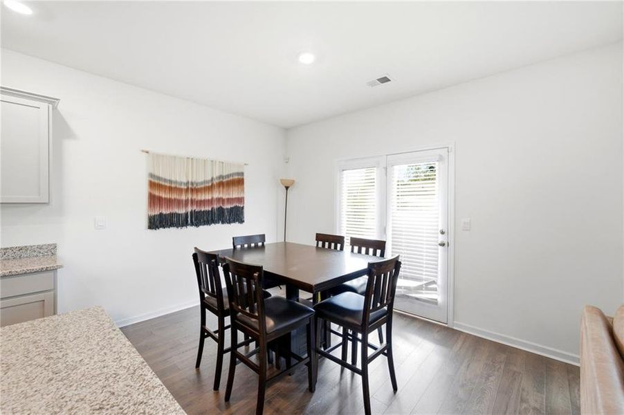 Furnished interior view inside a new home in Twin Lakes, Hoschton (Image 9).