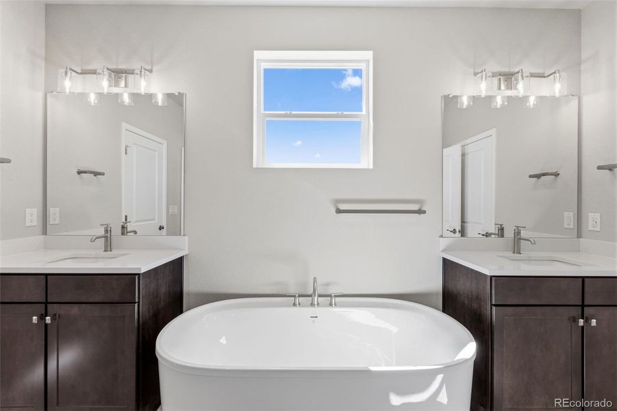 Furnished interior view inside a new home in , Aurora (Image 10).