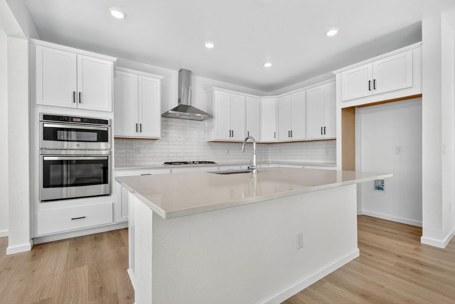 Furnished interior view inside a new home in Macanta, Castle Rock (Image 5).