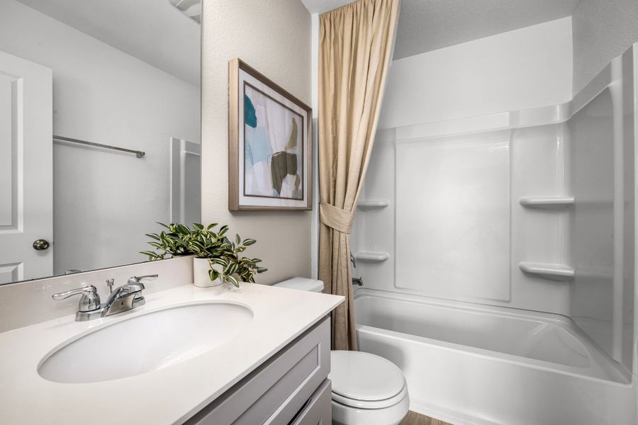 Representative furnished interior of a home built from the Sandalwood by Pulte Homes in La Cima, San Marcos (Image 8). Representative furnished interior of a home built from the Sandalwood by Pulte Homes in La Cima, San Marcos (Image 8).