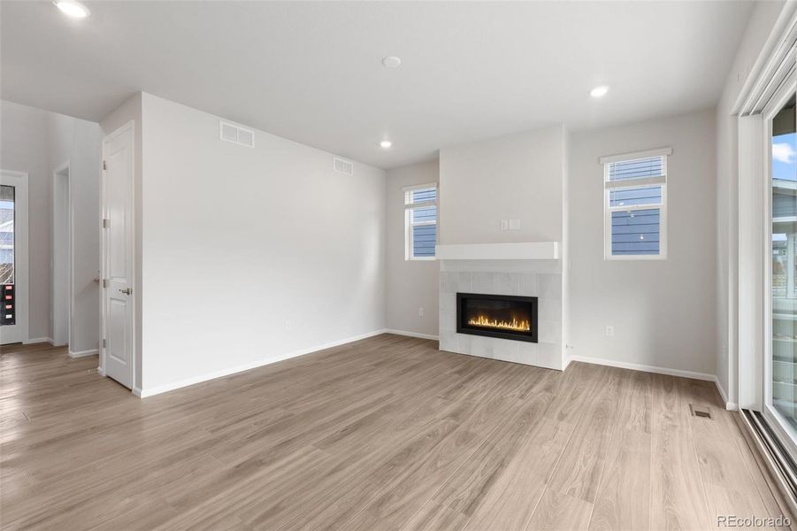 Spacious, unfurnished interior of a new home in The Manors Collection at Golden Overlook, Golden (Image 30).