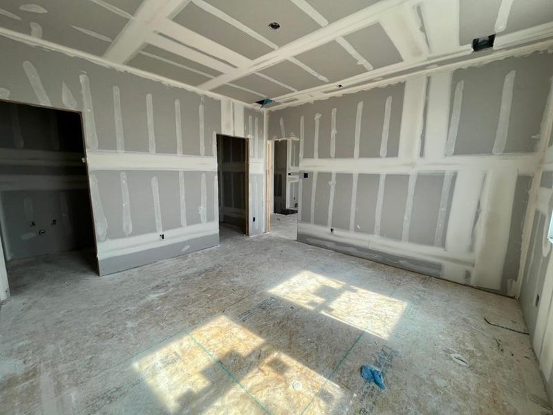 In-progress construction of a new home in Eagle Ridge Estates, Weatherford, TX (Image 12).