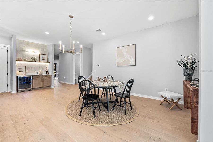 Furnished interior view inside a new home in College Park, Orlando (Image 9). Furnished interior view inside a new home in College Park, Orlando (Image 9).