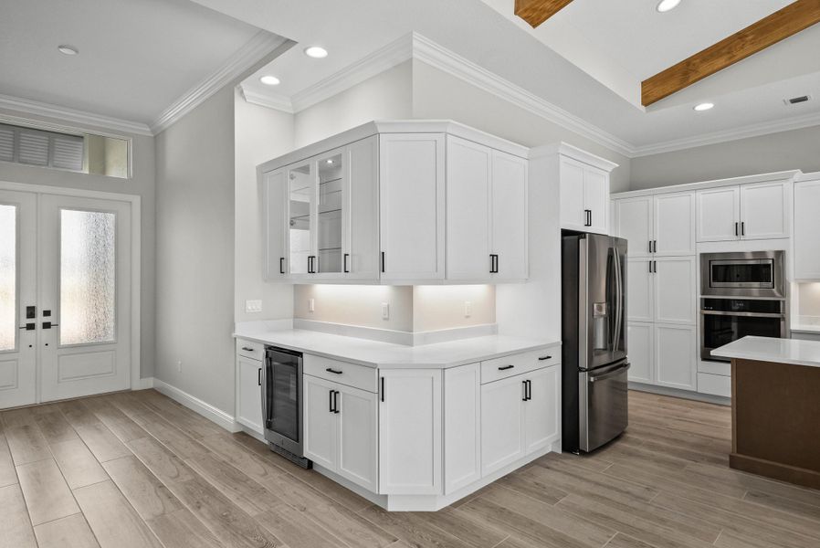 Representative furnished interior of a home built from the Weston Signature by GHO Homes in High Pointe, Vero Beach (Image 16).