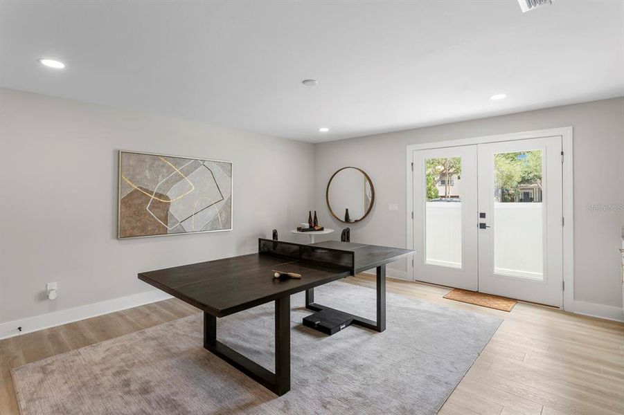 Furnished interior view inside a new home in , Tampa (Image 38).