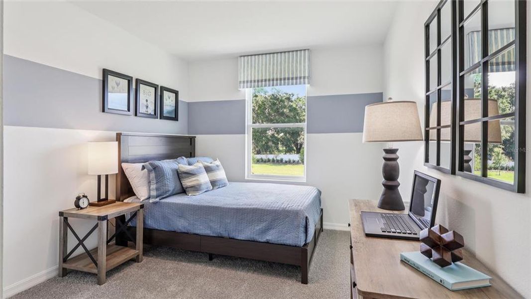 Furnished interior view inside a new home in Twisted Oaks, Wildwood (Image 17).