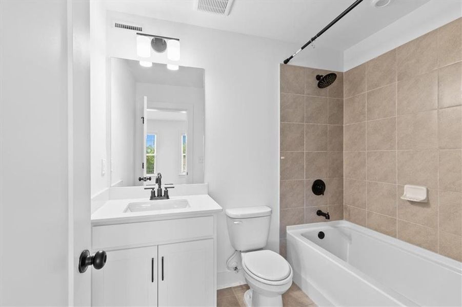 Furnished interior view inside a new home in , Decatur (Image 11).