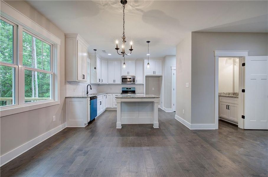 Furnished interior view inside a new home in , Adairsville (Image 12).