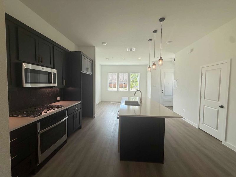 Open Kitchen-Living Room Construction Progress