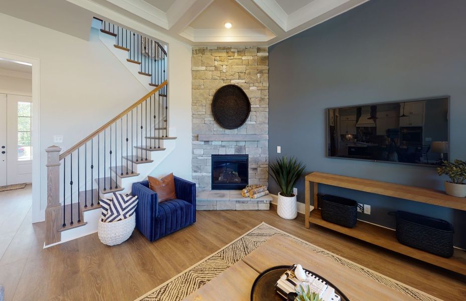 Gathering Room in new home for sale at Willow Ridge Nolensville by John Wieland Homes Williamson County Gathering Room in new home for sale at Willow Ridge Nolensville by John Wieland Homes Williamson County