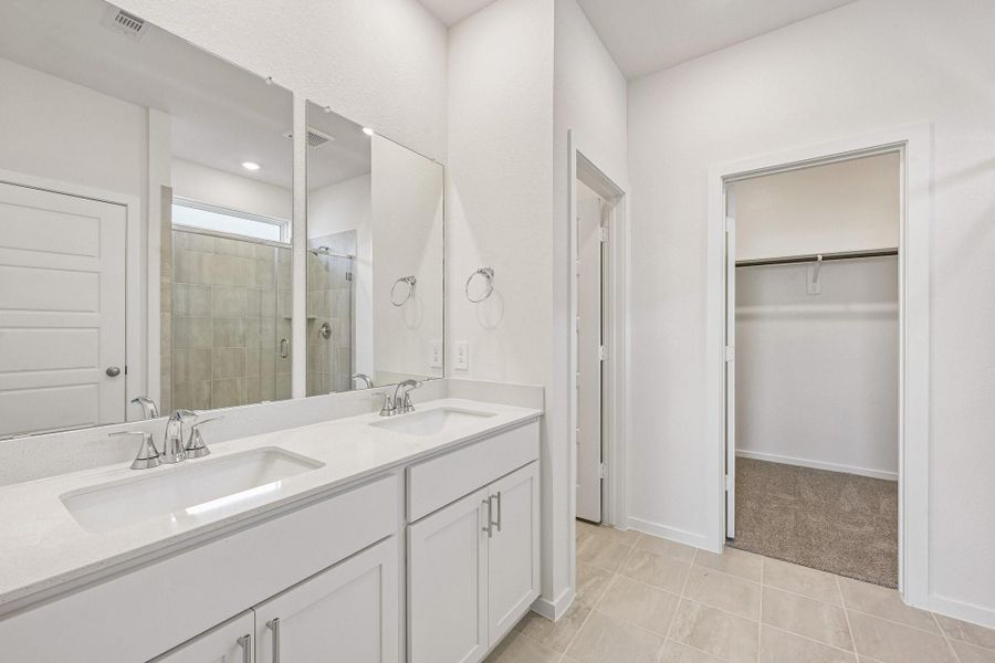 Furnished interior view inside a new home in Riviera Pines - Traditional Series, Huffman (Image 10).