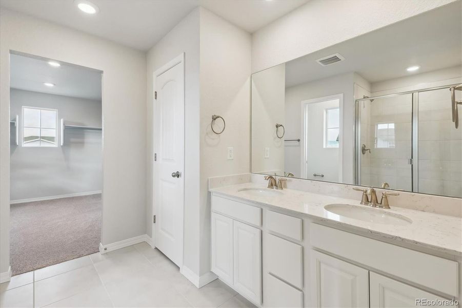 Furnished interior view inside a new home in Bradley Heights, Colorado Springs (Image 5).