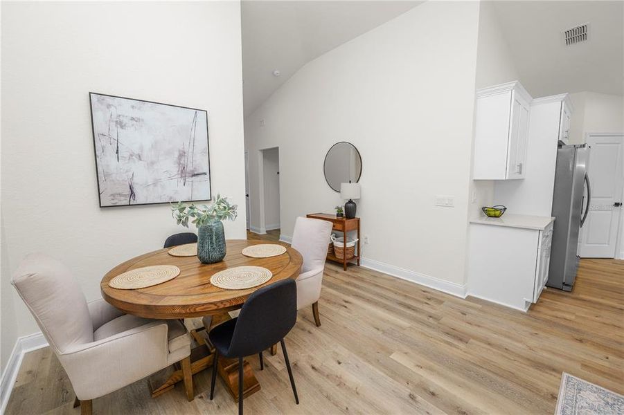 Furnished interior view inside a new home in , Eagle Lake (Image 8).