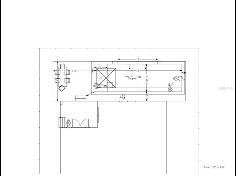 2D floor plan layout of this home in , Tampa, FL (Image 6). 2D floor plan layout of this home in , Tampa, FL (Image 6).