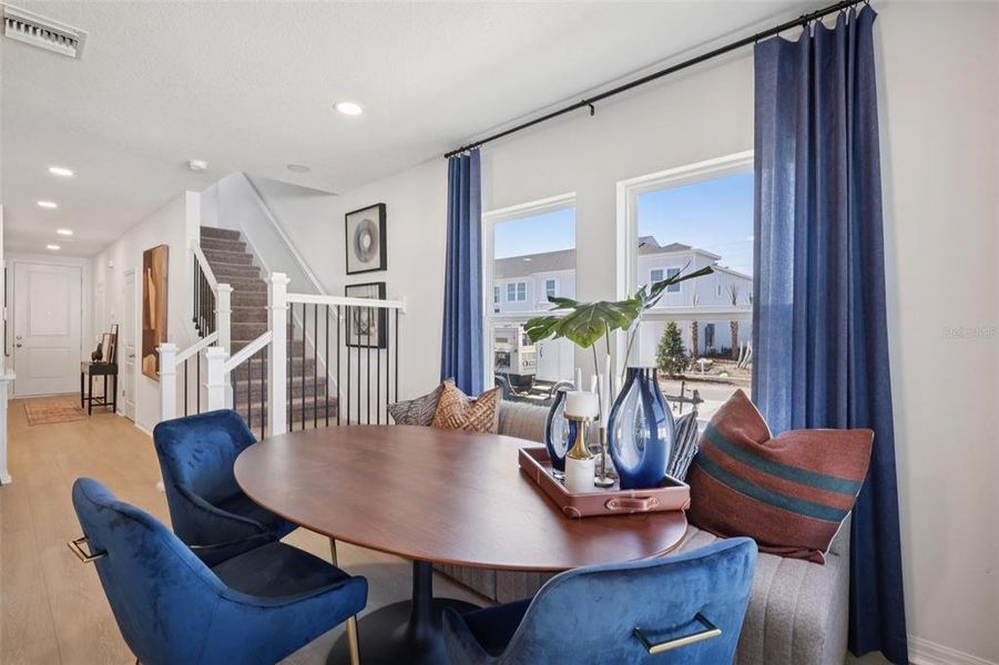 Furnished interior view inside a new home in Twin Oaks, Zephyrhills (Image 9).