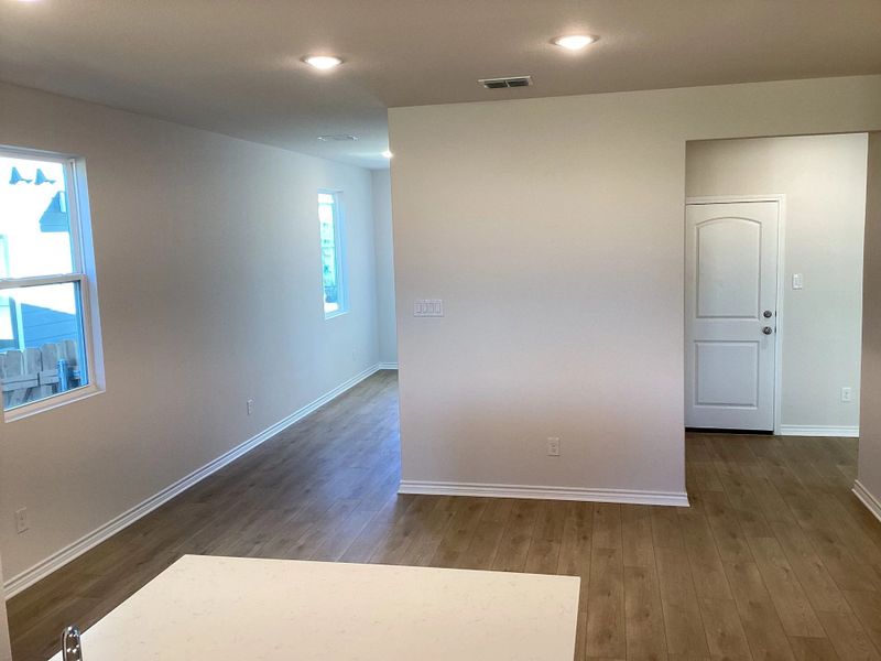 Spacious, unfurnished interior of a new home in The Homestead at Lariat, Liberty Hill (Image 11).