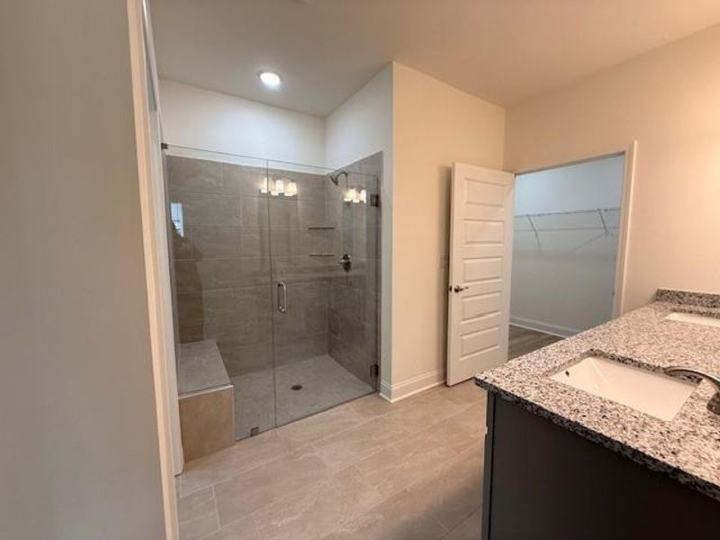 Furnished interior view inside a new home in Cooper's Walk, Loganville (Image 3). Furnished interior view inside a new home in Cooper's Walk, Loganville (Image 3).