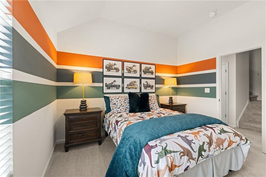 Furnished interior view inside a new home in Walden Park - The Retreat, Jonesboro (Image 19).