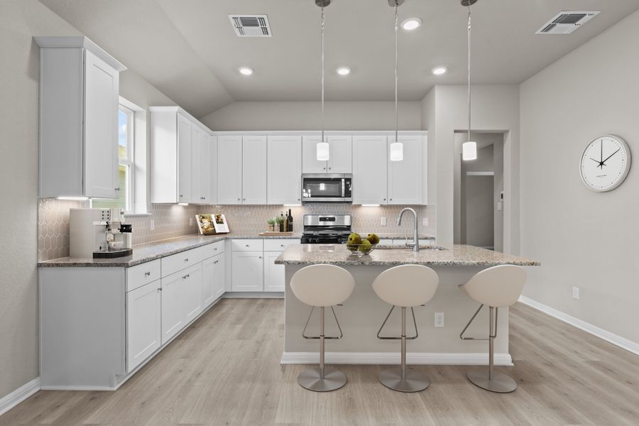 Furnished interior view inside a new home in Veranda: Classic, San Antonio (Image 6).